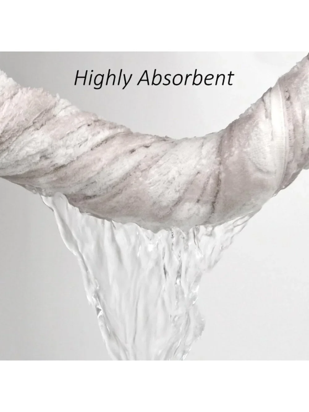 Super Absorbent Bath Towels 2 Pack, Soft Shower Towels 27.5x55 Inches, Quick Dry